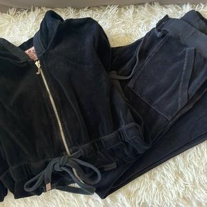 Velour tracksuit
